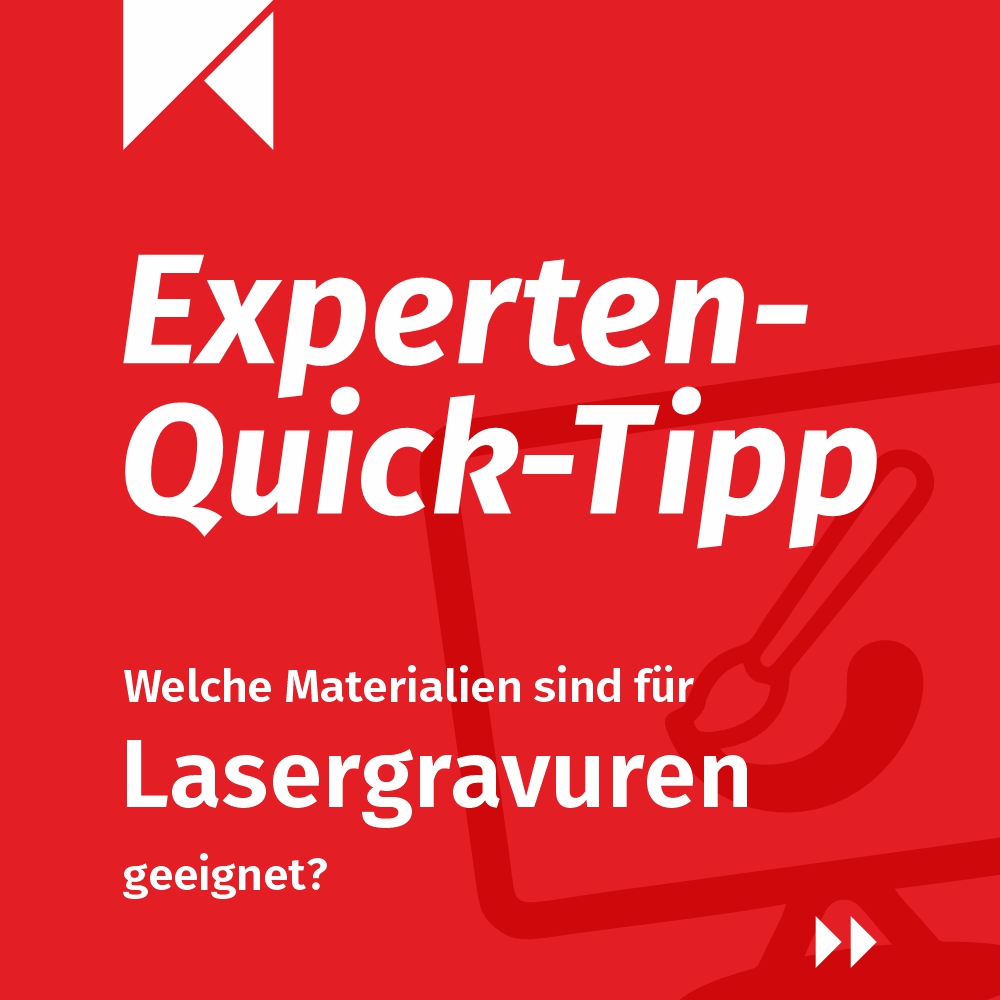 Experten-Tipp: Lasermaterialien