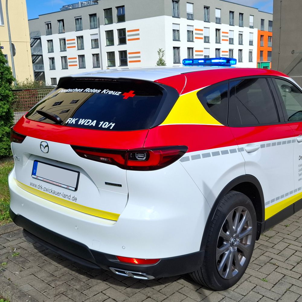 Folierung Einsatzfahrzeug