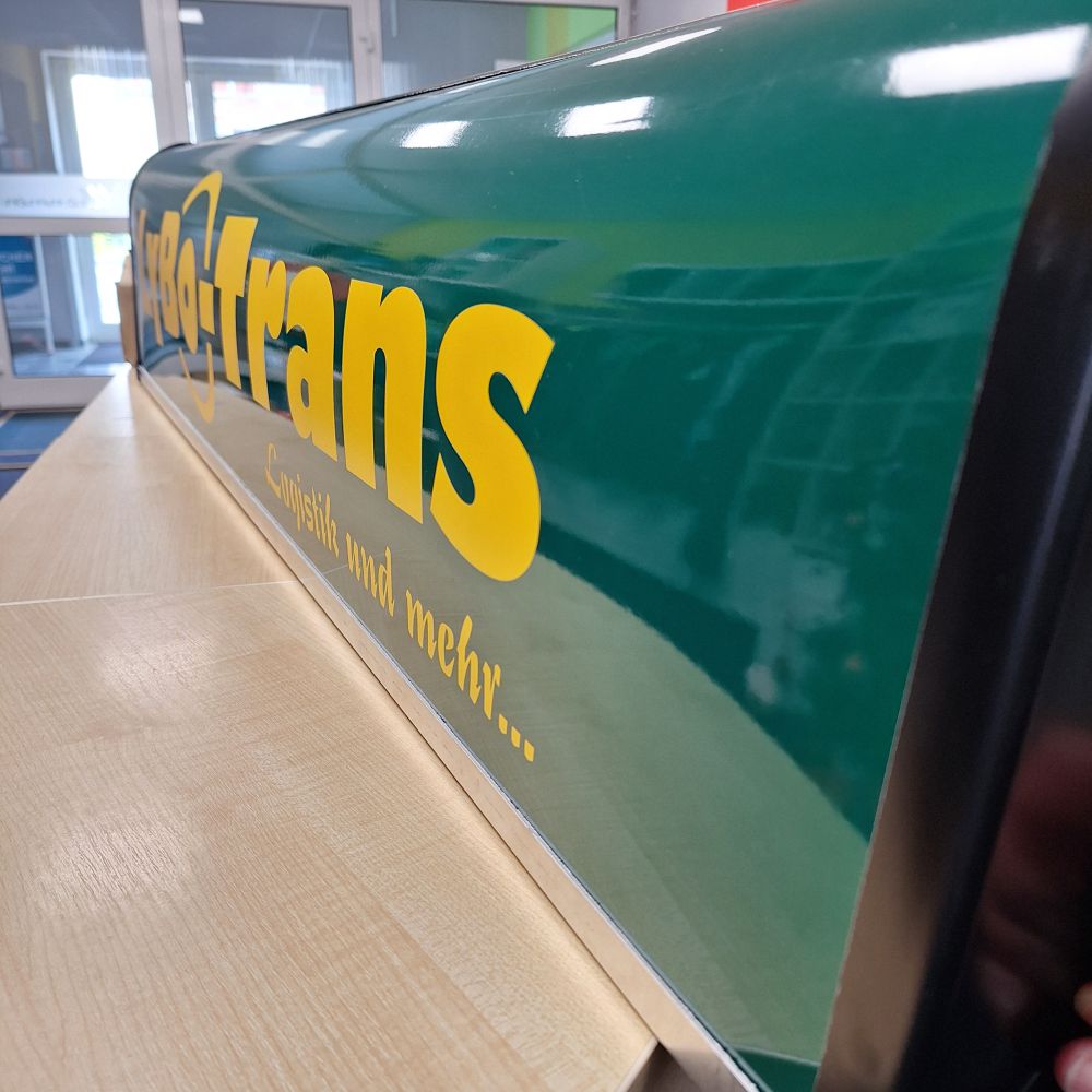 Leuchtkasten für Lkw
