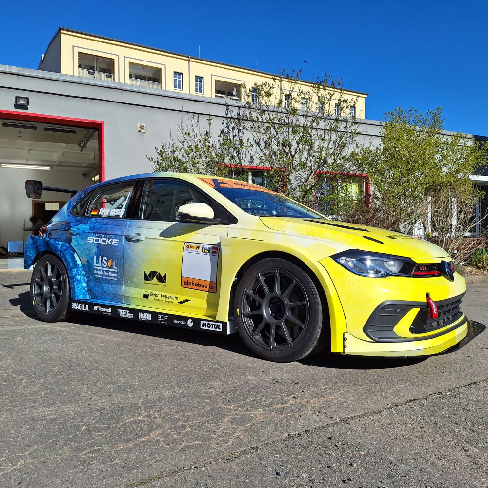 Vollfolierung Racing-Polo