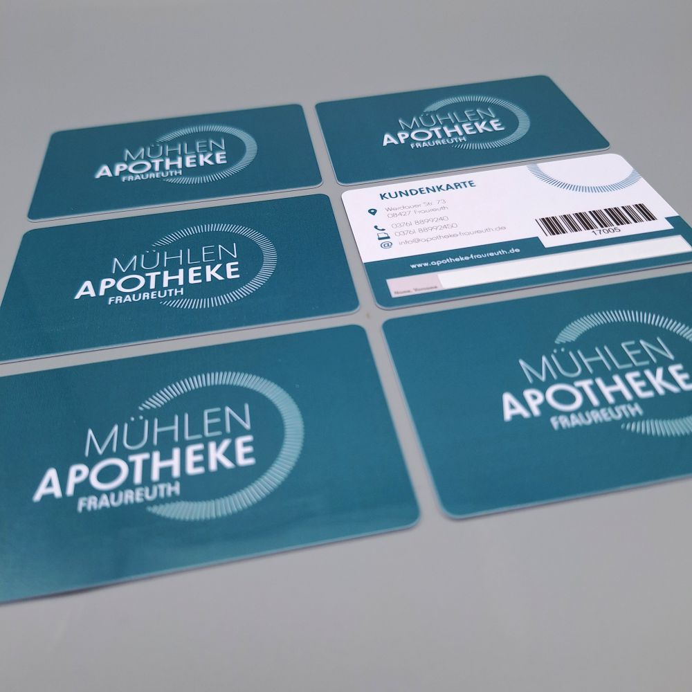 Kundenkarten mit Barcode