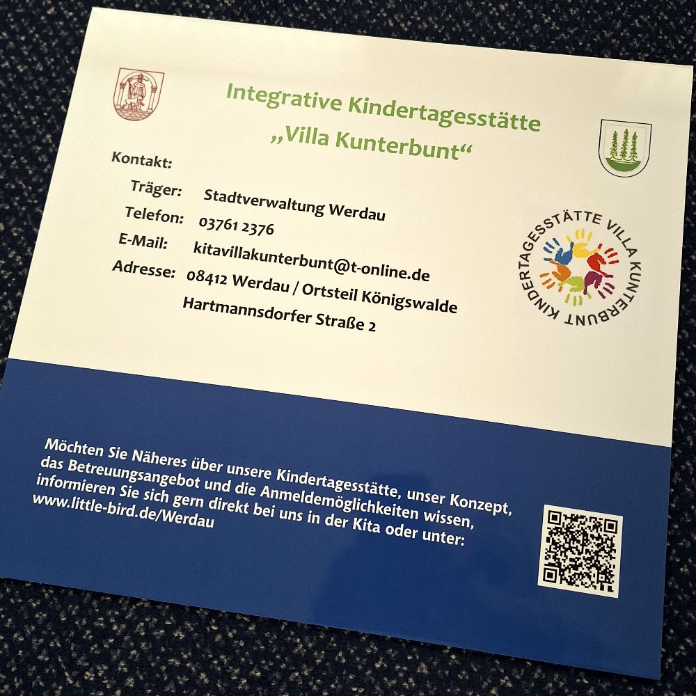 Aluverbund-Schild