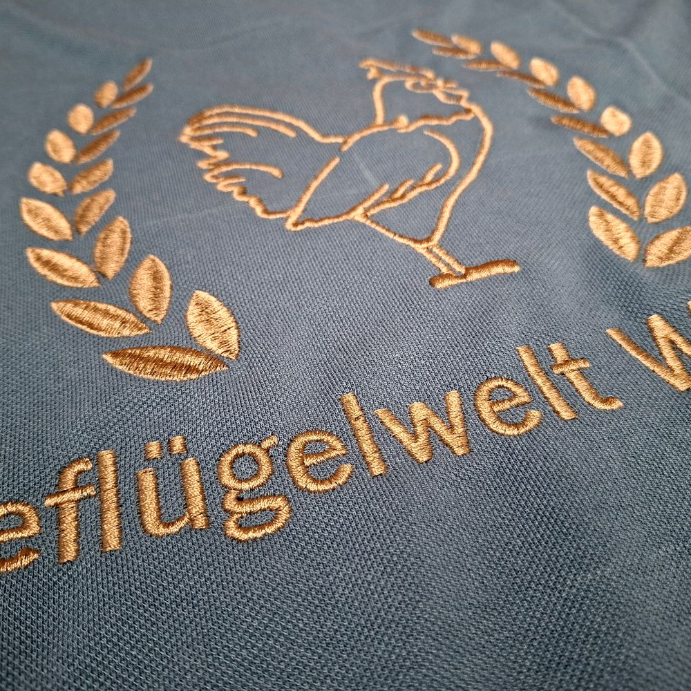 Polo-Shirts mit R&uuml;ckenstickerei