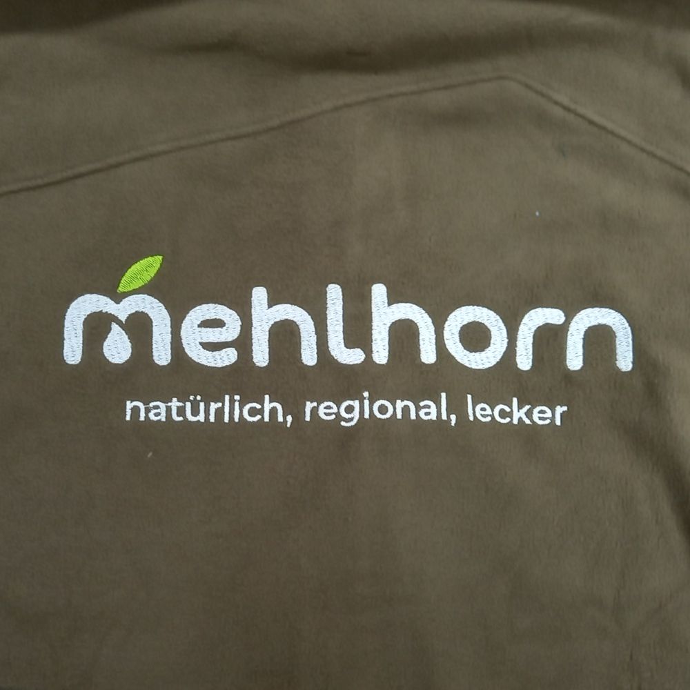 Fleecejacke mit Rückenstick