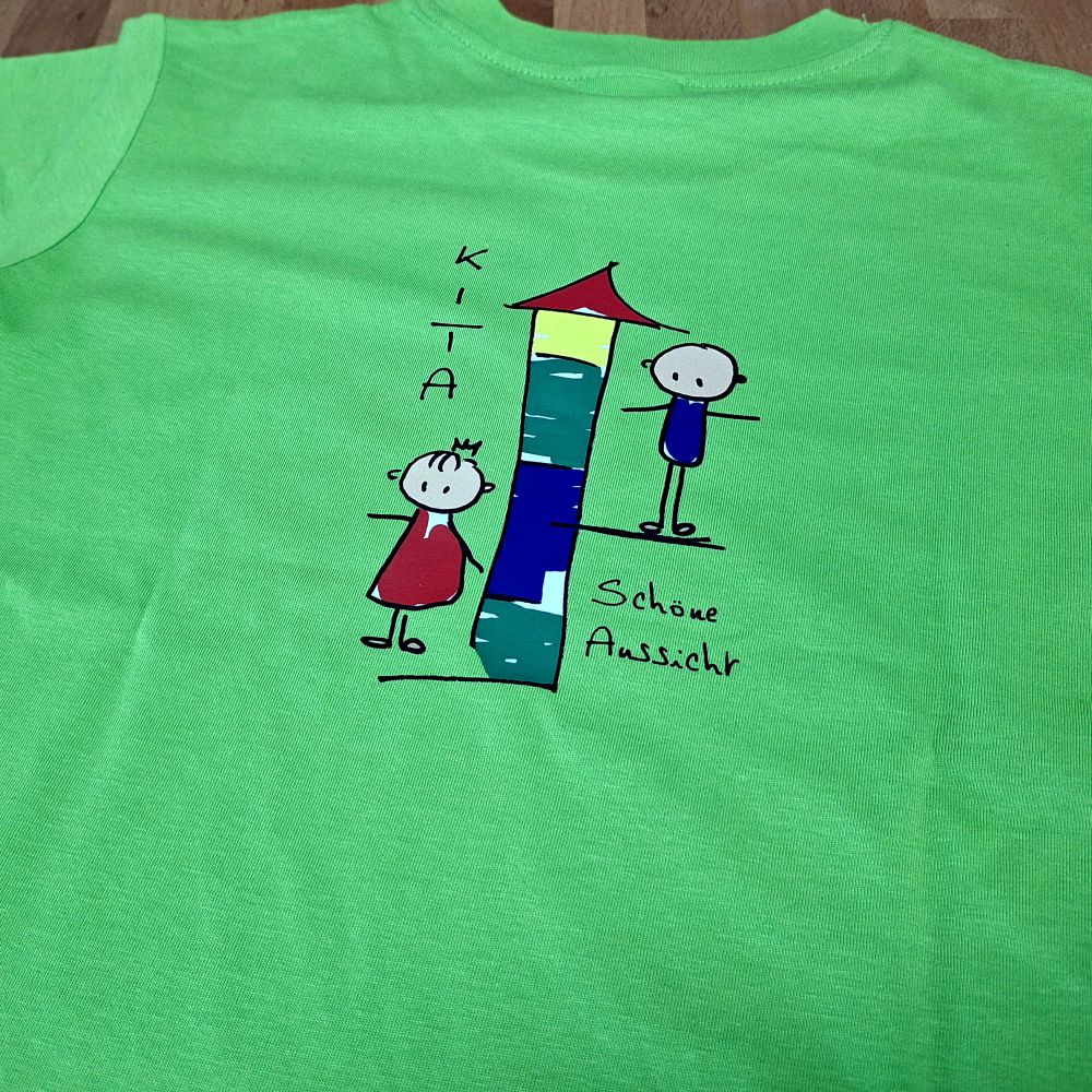 Textilbeschriftung Kindershirts