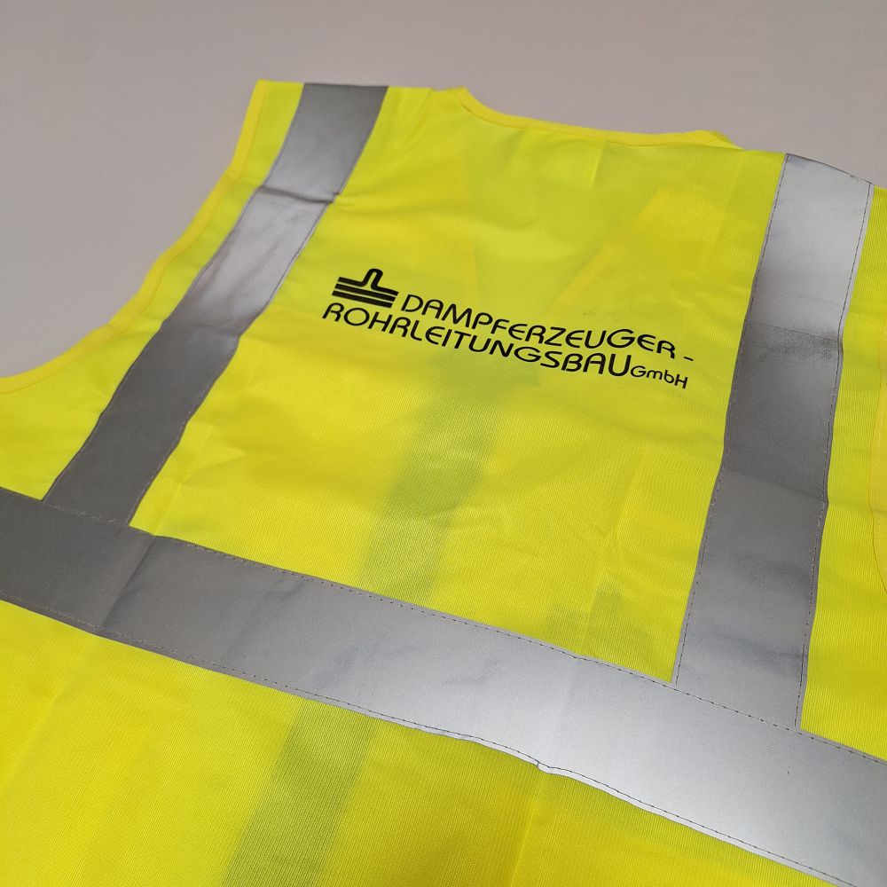 Warnwesten mit Sublimation