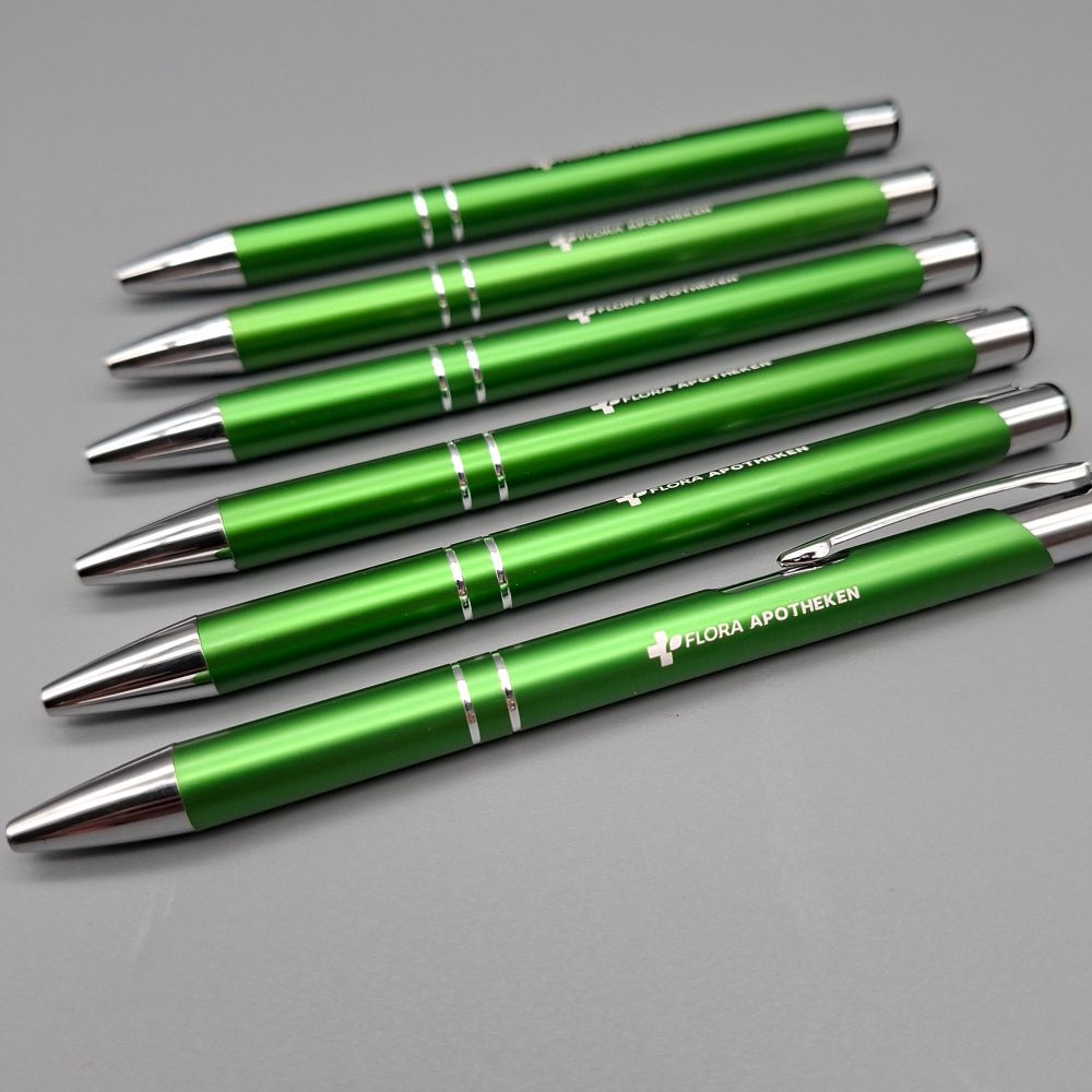 Metallkugelschreiber mit Lasergravur